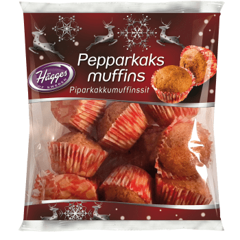 Pepparkaksmuffins 200g Hägges.