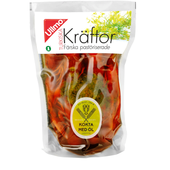 Kräftor Färska Turkiska Kokta med öl 700g Ullmo.