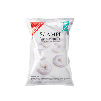 Rå Scampi Fryst 400g Ullmo.
