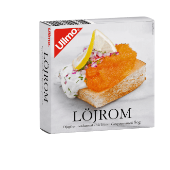 Löjrom Fryst 80g Ullmo.