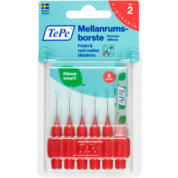 0,5mm Mellanrumsborste 6-p TePe.