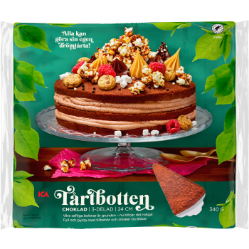 Chokladtårtbotten 340g ICA.