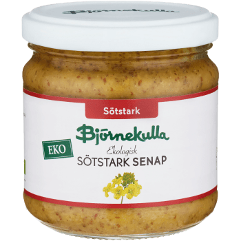 Senap Sötstark 190g Björnkulla.