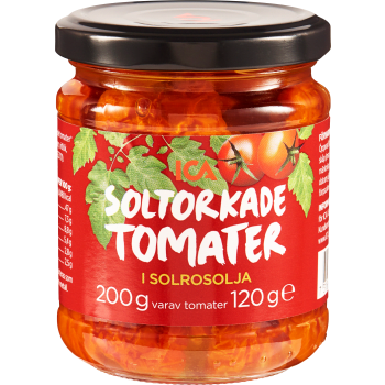 Soltorkade tomater 200g ICA.