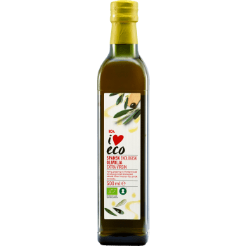 Olivolja Spansk Ekologisk Extra Virgin 500ml ICA I love eco.