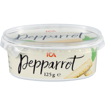 Färskost Pepparrot 125g ICA.