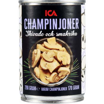 Champinjoner Skivade 290g ICA.
