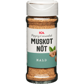Muskotnöt Malen 40g ICA.