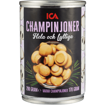 Champinjoner Hela 290g ICA.