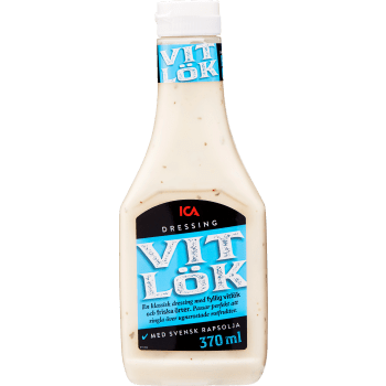 Vitlöksdressing 370ml ICA.