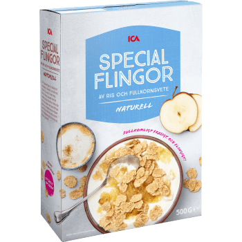 Specialflingor Naturell 500g ICA.