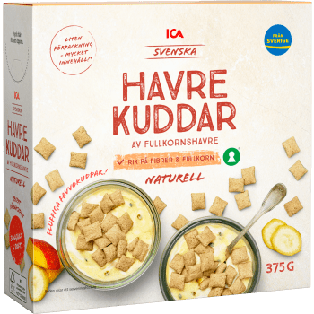 Svenska Havrekuddar 375g ICA.