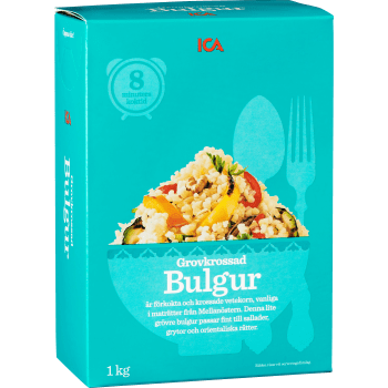 Grovkrossad Bulgur 1kg ICA.