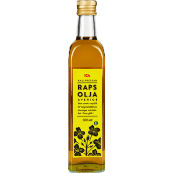 Kallpressad Rapsolja 500ml ICA.