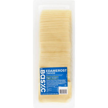 Edamer Skivad 1kg ICA Basic.