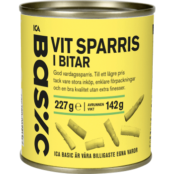 Sparris Bitar 227g ICA Basic.