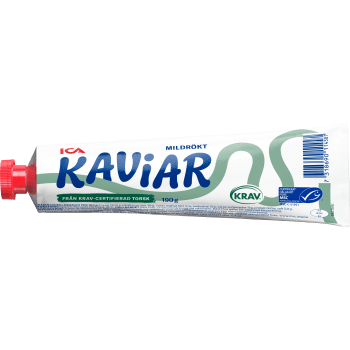Kaviar mildrökt 190g KRAV ICA.