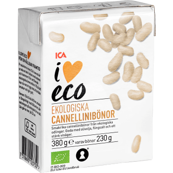 Cannellinibönor Ekologisk 380g ICA I love eco.