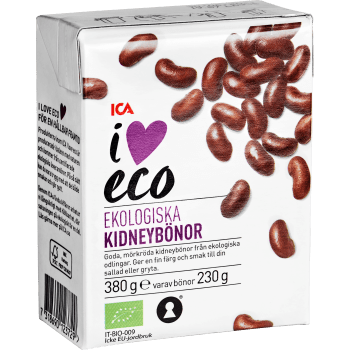 Kidneybönor Ekologisk 380g ICA I love eco.