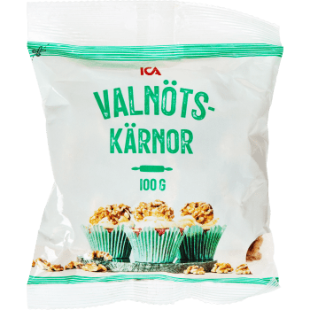Valnötskärnor 100g ICA.