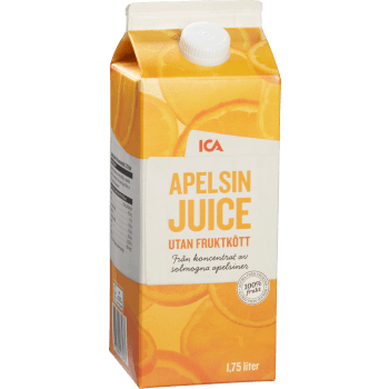 Apelsinjuice 1,75l ICA.
