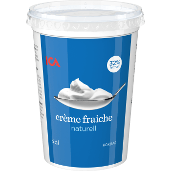 Crème fraiche 32% 5dl ICA.