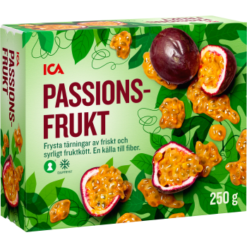 Passionsfrukt Fryst 250g ICA.
