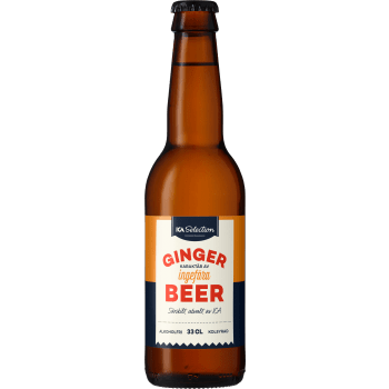 Måltidsdryck Ginger Beer Alkoholfri 33cl ICA Selection.