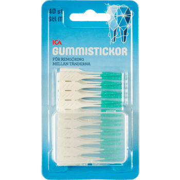 Tandsticka Gummi 40-p ICA.