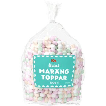 Mini Marängtoppar 100g ICA.