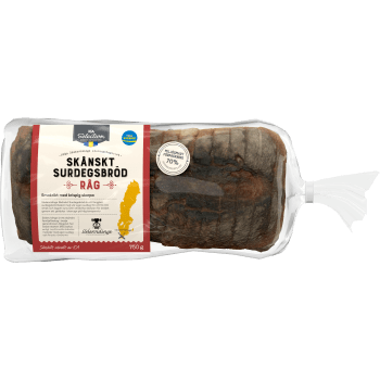 Skånskt Surdegsbröd Råg 750g ICA.