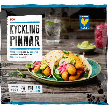 Frysta Kycklingpinnar 600g ICA.