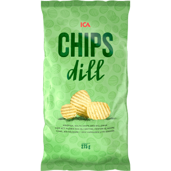 Dillchips 275g ICA.