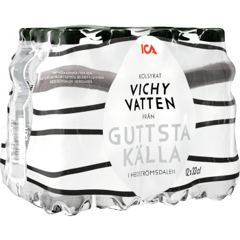 Kolsyrat Vichyvatten 12-p ICA.