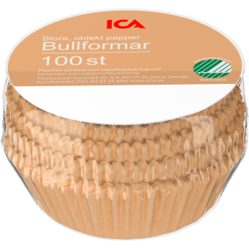 Bullformar Stora Oblekta 100-p Miljömärkt ICA.