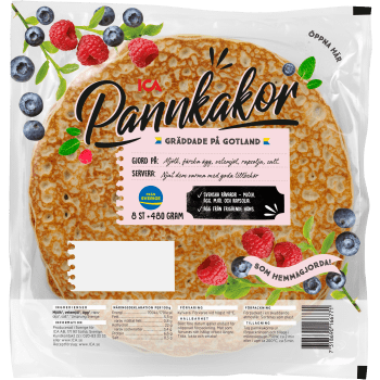 Pannkakor 8st 480g ICA.