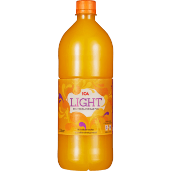 Lightdryck Tropisk ananas 100cl ICA.