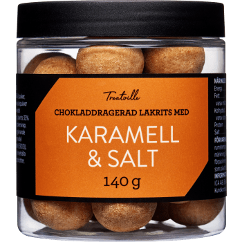 Lakritskulor Karamell & Salt 140g Treatville.