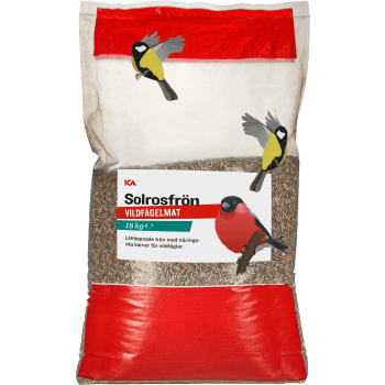 Vildfågelmat Solrosfrö 18kg ICA.