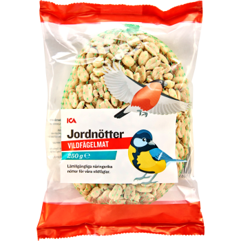 Vildfågelmat Jordnöt 250g ICA.