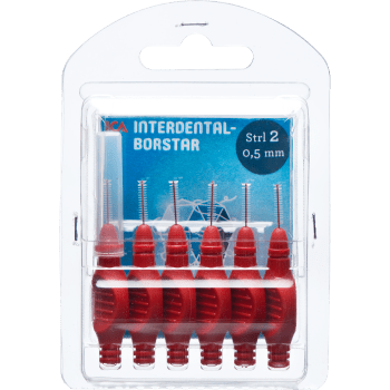 Interdentalborstar 0,5mm 6-p ICA.