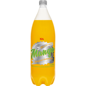 Läskdryck Mango light 1,5l ICA.