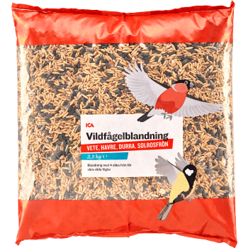 Vildfågelblandning 2,5kg ICA.