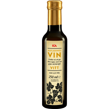 Matlagningsvin Vitt 250ml ICA.