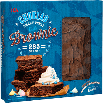 Brownie Choklad 285g ICA.