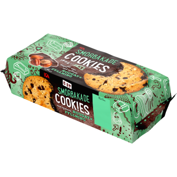 Cookies Smörbakade Nougat 180g ICA.
