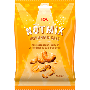 Nötmix Honung & Salt 200g ICA.