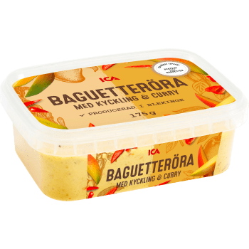 Baguetteröra med Kyckling och Curry 175g ICA.