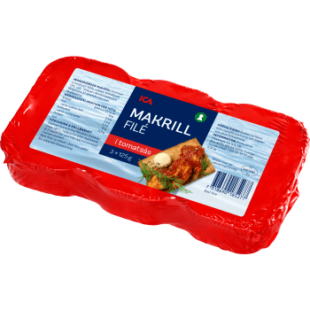 Makrill i tomatssås 3-p ICA.
