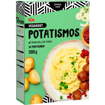 Potatismos Vegansk ICA 12 port 390g ICA.